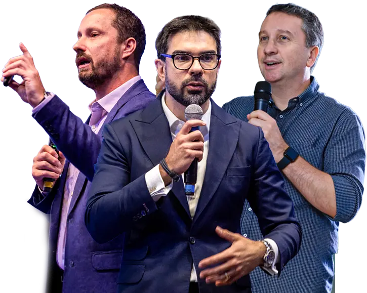 Profissionais e palestrantes do Canal Conecta